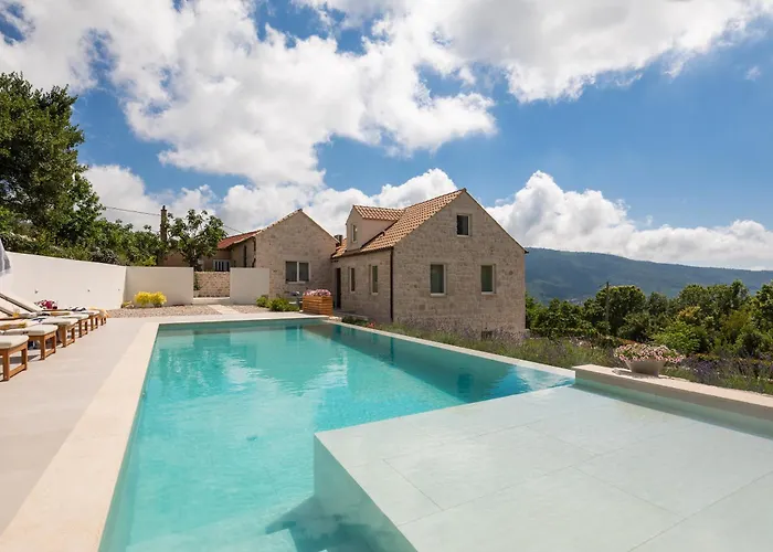 וילה Emelie, Luxury Oasis Near Dubrovnik Zastolje