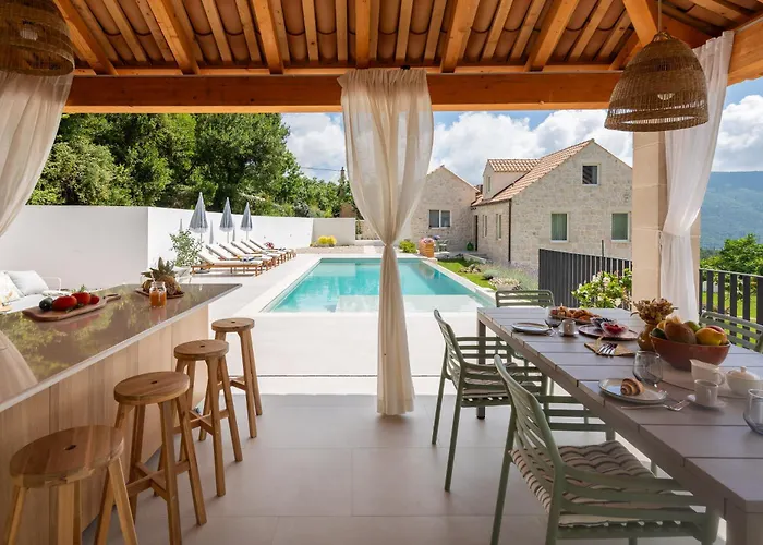 Emelie, Luxury Oasis Near Dubrovnik * Zastolje